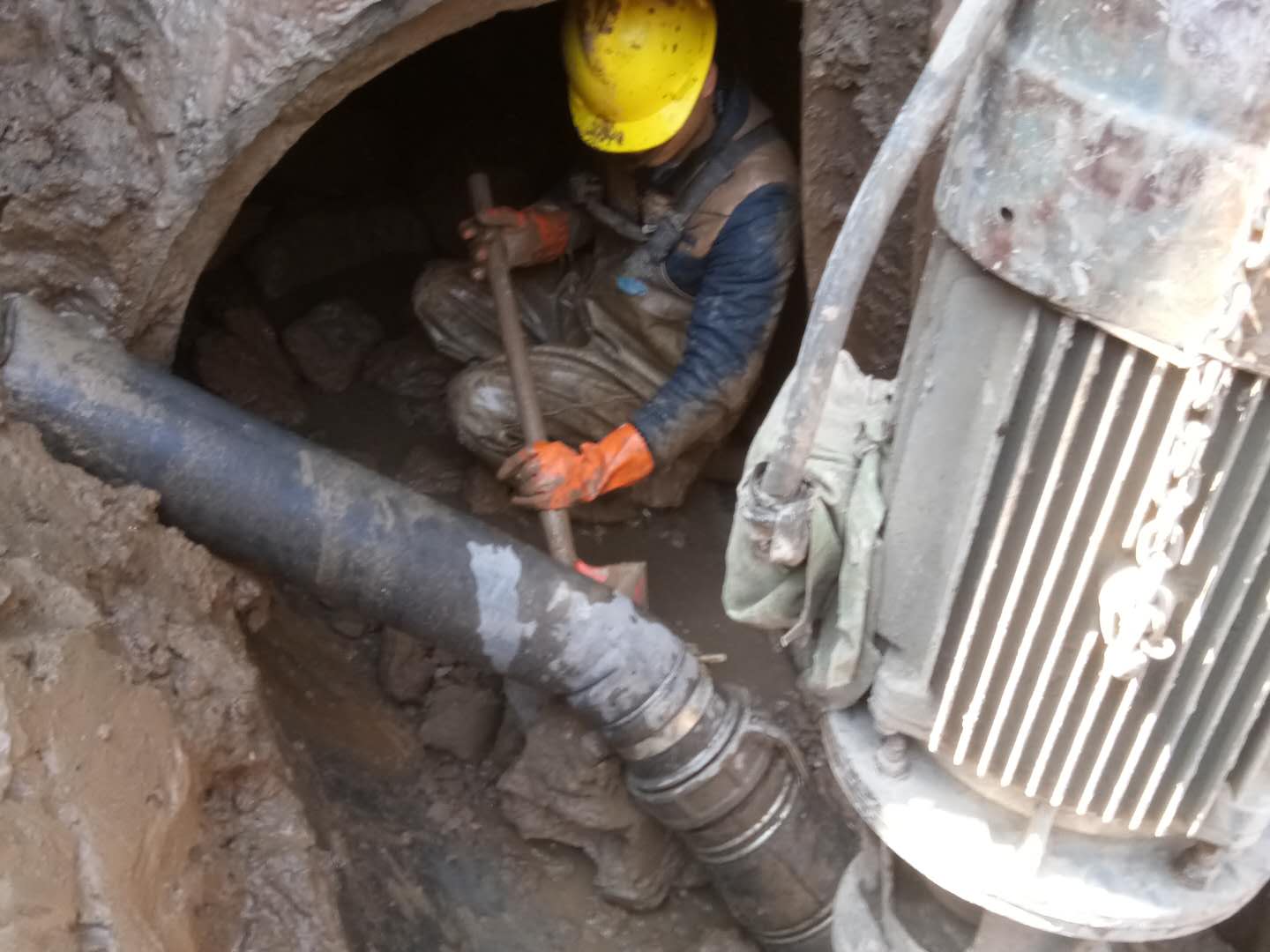 湟中管道清淤