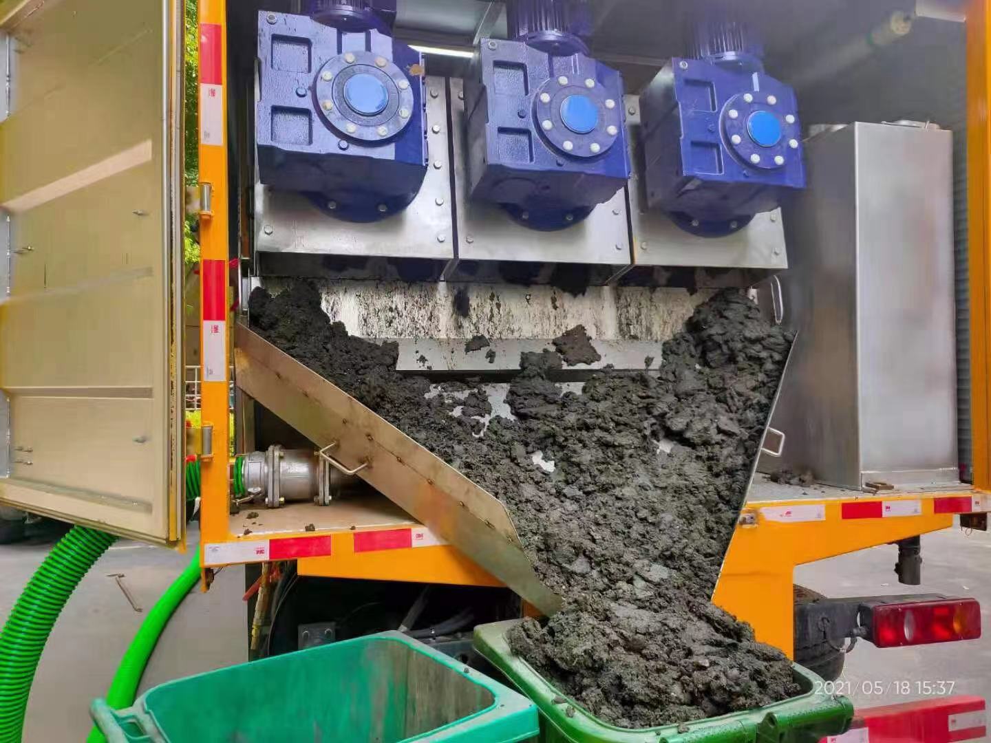 湟中化粪池清掏城市维护站-泥浆净化干湿分离处理